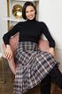 Kym Flounced Midi Skirt